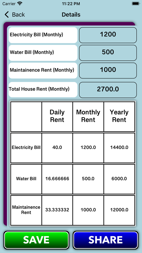 确定房屋租金app安卓版  v1.0图1