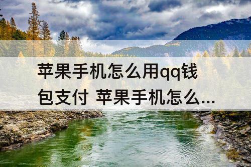 苹果手机怎么用qq钱包支付 苹果手机怎么用qq钱包支付会员