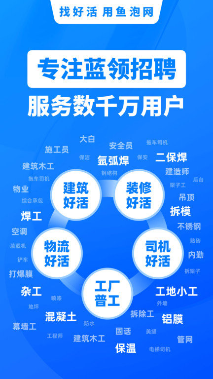 鱼泡网找工作下载app官网桥架安装  v6.0.2图2